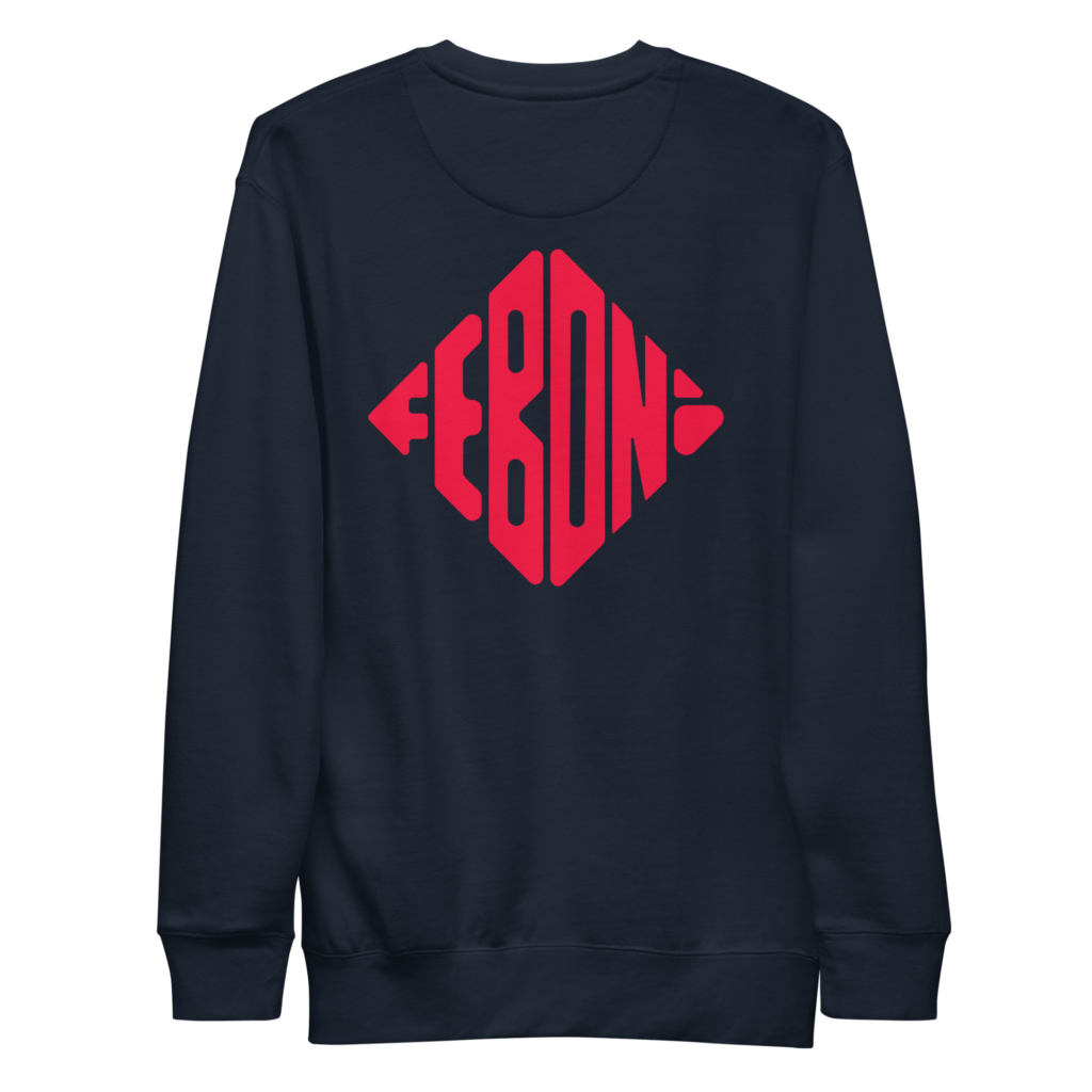 pull bleu marine Feboni