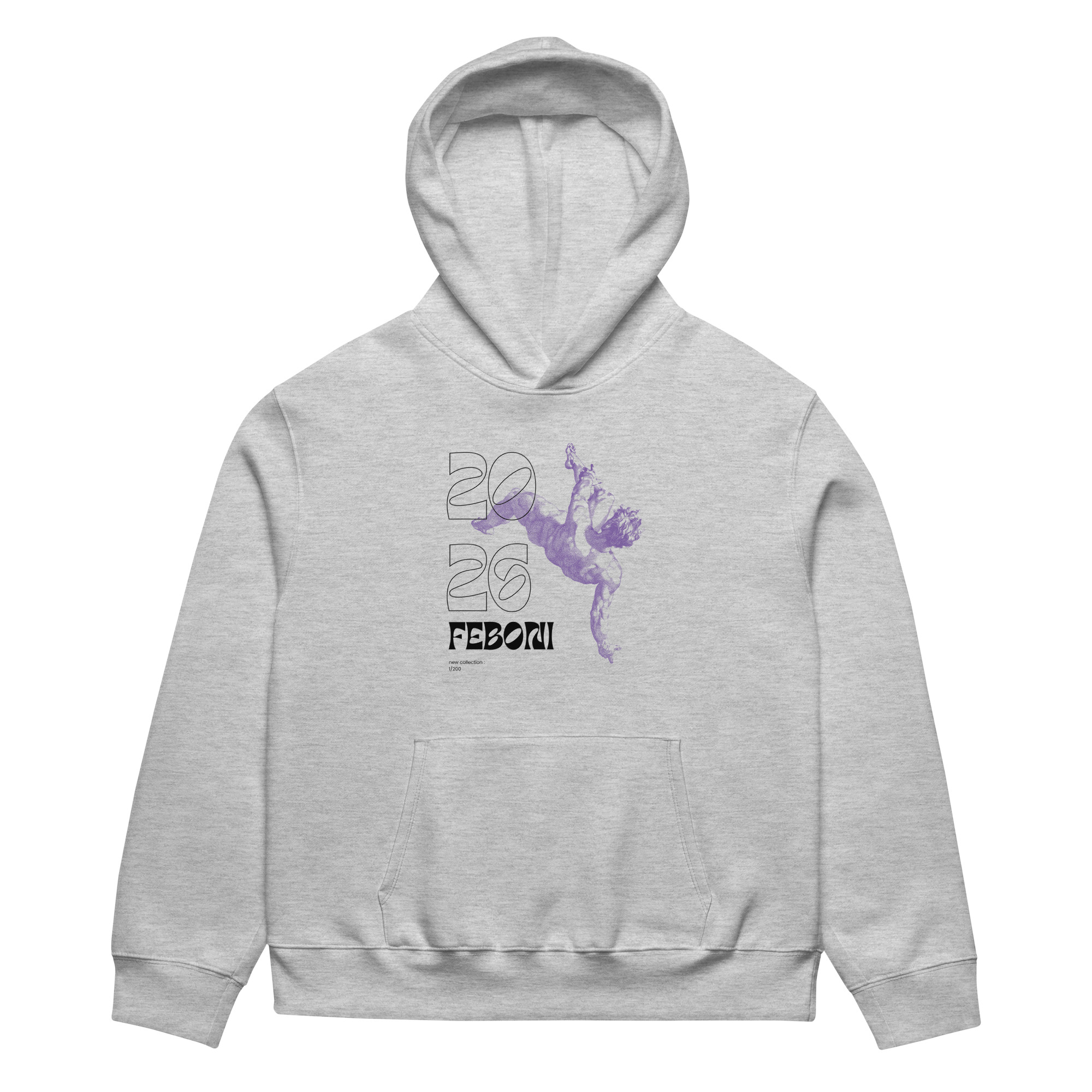 Sweat à capuche épais oversize – Image 7