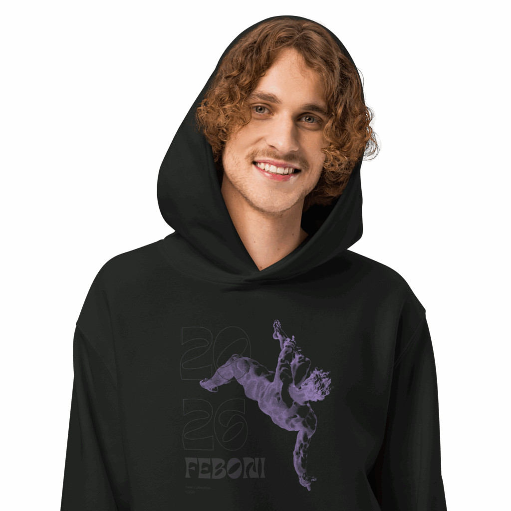 Sweat à capuche épais oversize