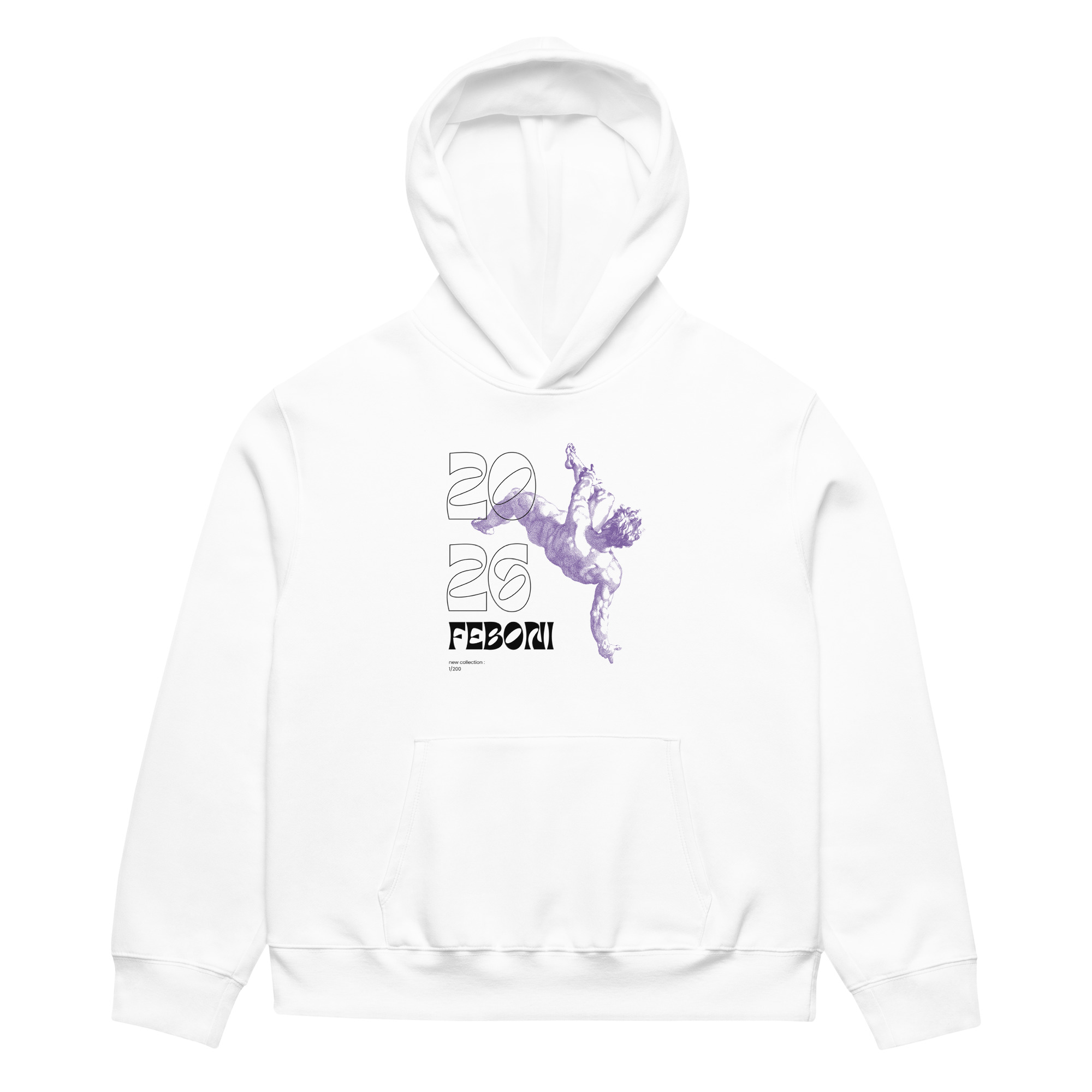 Sweat à capuche épais oversize – Image 8