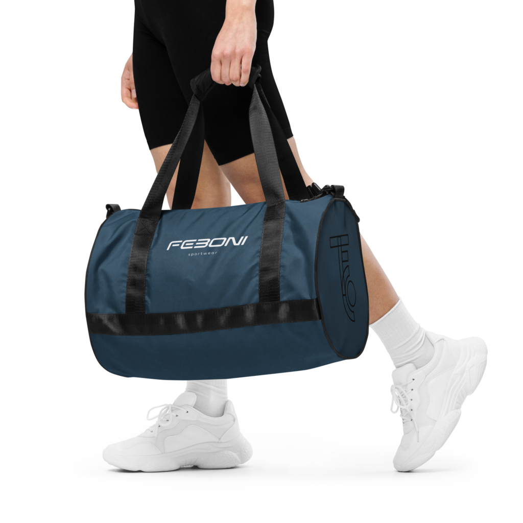 Sac de sport bleu nuit