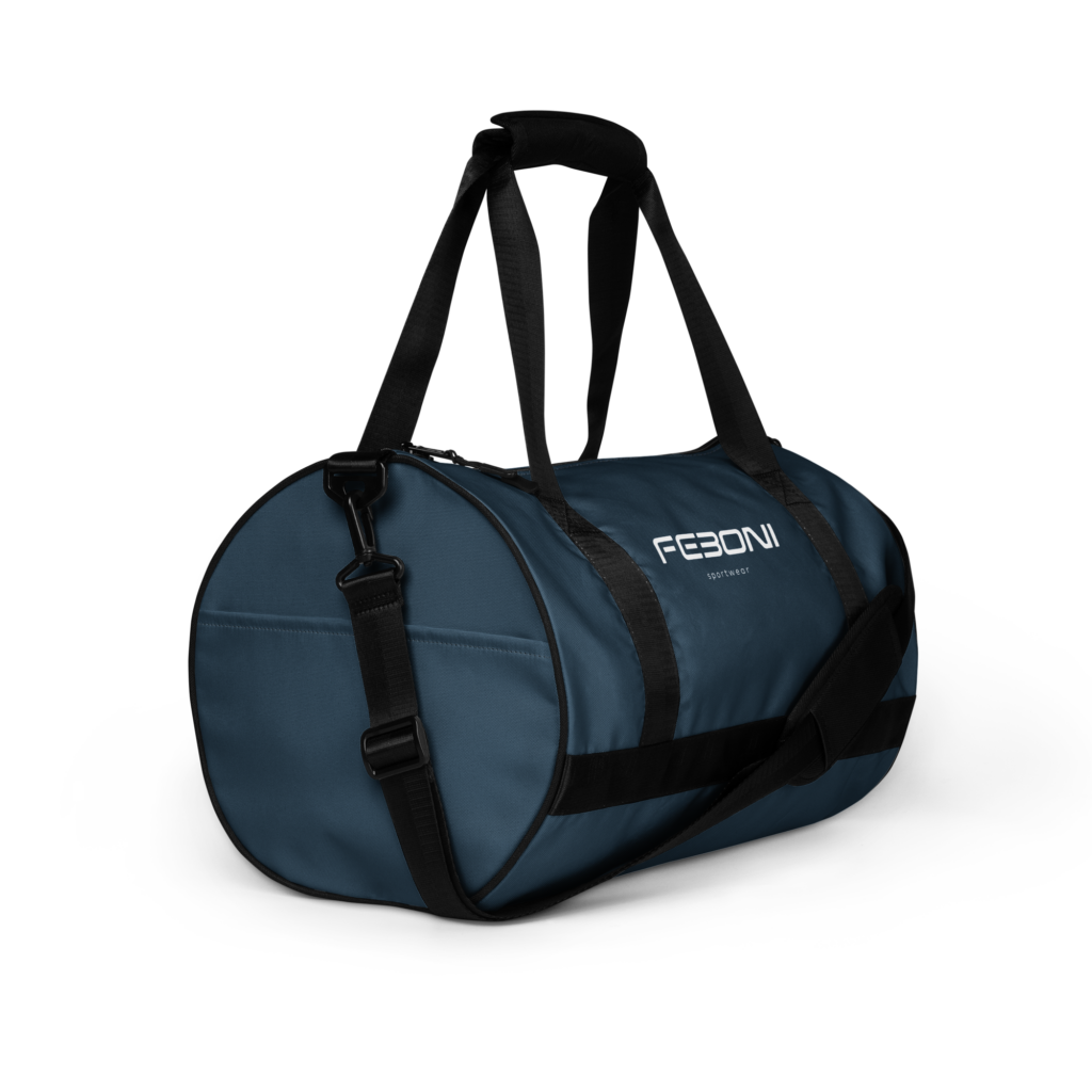 Sac de sport bleu nuit
